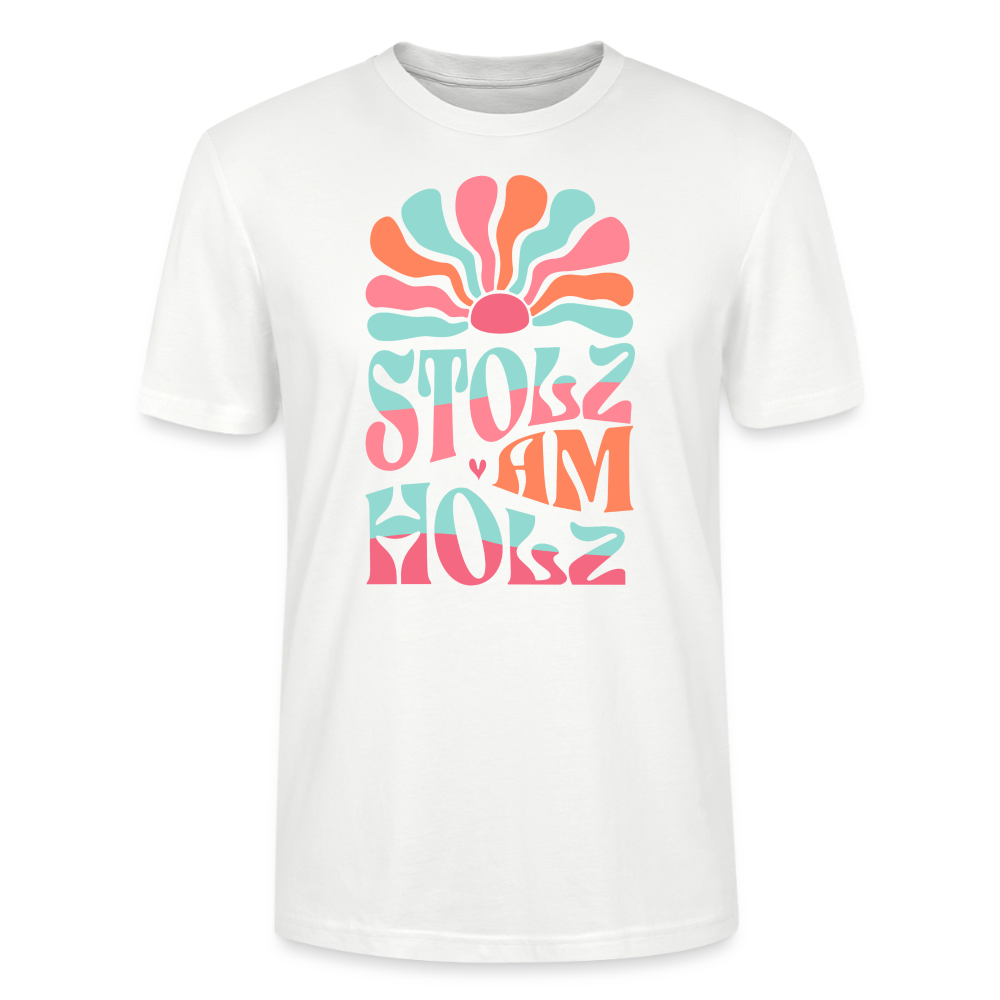Stolz Holz - Klarinette/Querflöte/Oboe/Fagott/Saxophon - Bio T-Shirt Standard - Weiß