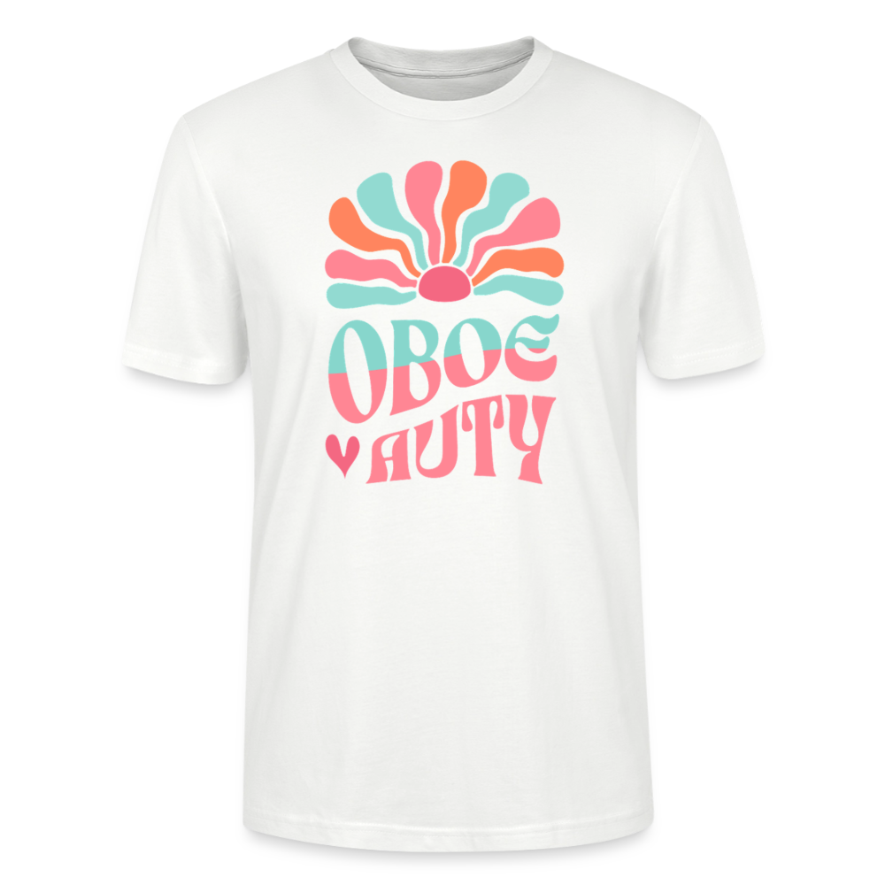 Oboeauty - Oboe - Bio T-Shirt Standard - Weiß