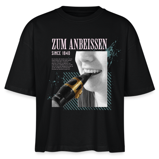 Saxophon - Bio-T-Shirt Frauen - Schwarz