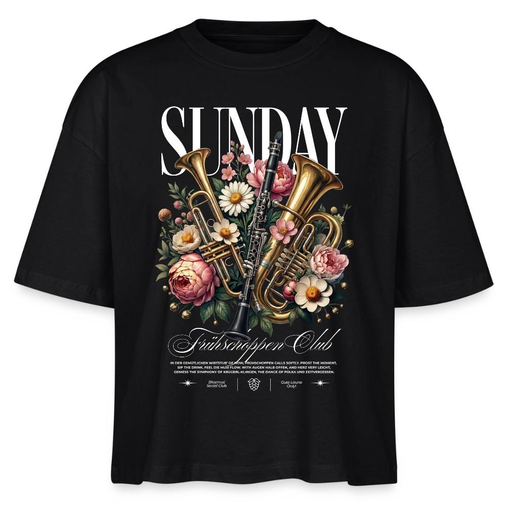 Frühschoppen Shirt - Bio Frauen - Schwarz