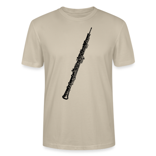 Oboe - schwarz - Bio T-Shirt Standard Unisex - Beige