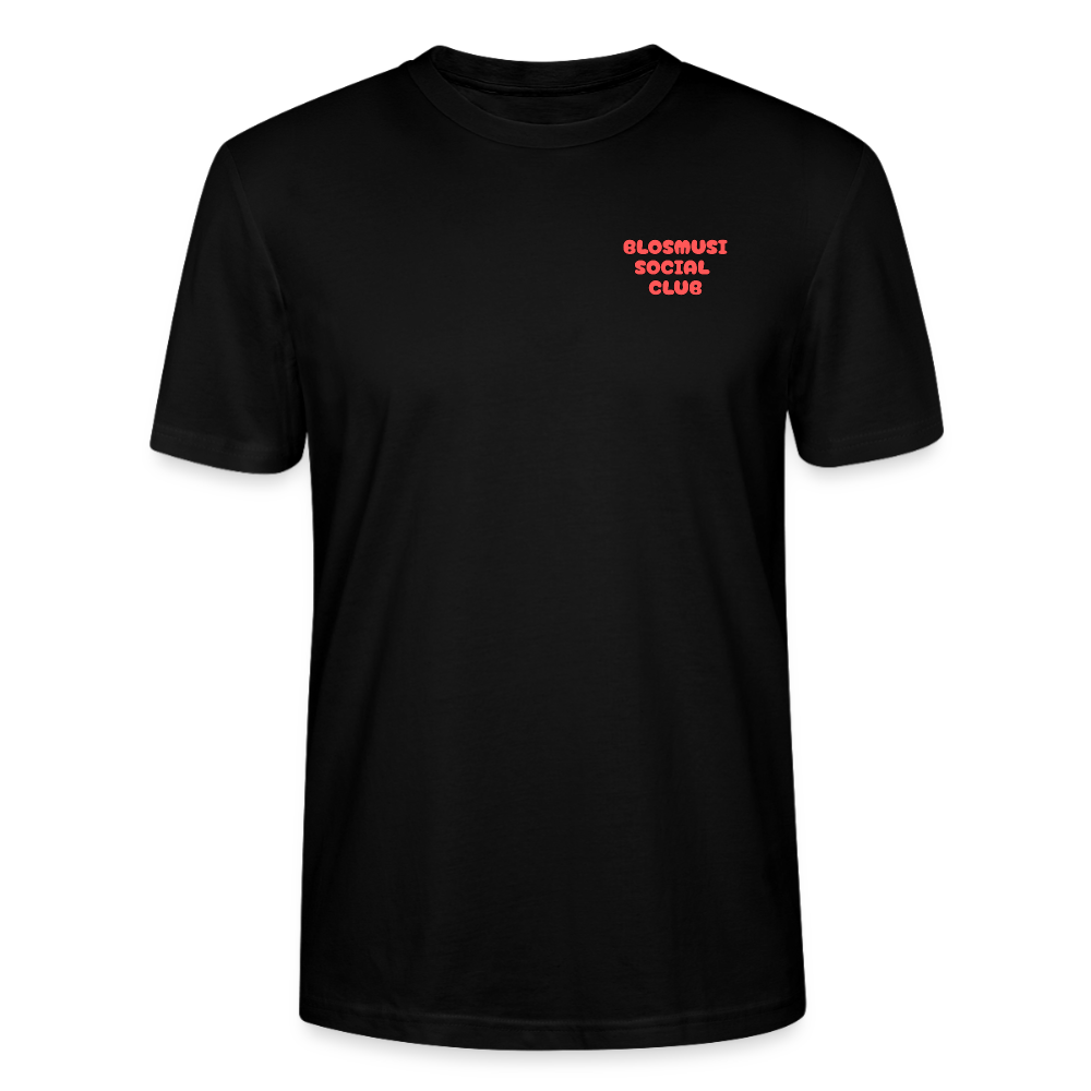 Herz für Marketender - front & back - Bio T-Shirt Standard Unisex - Schwarz