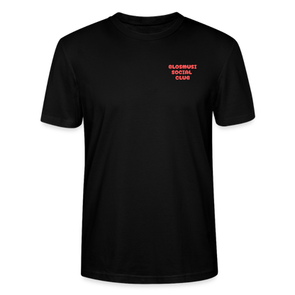 Herz für Marketender - front & back - Bio T-Shirt Standard Unisex - Schwarz