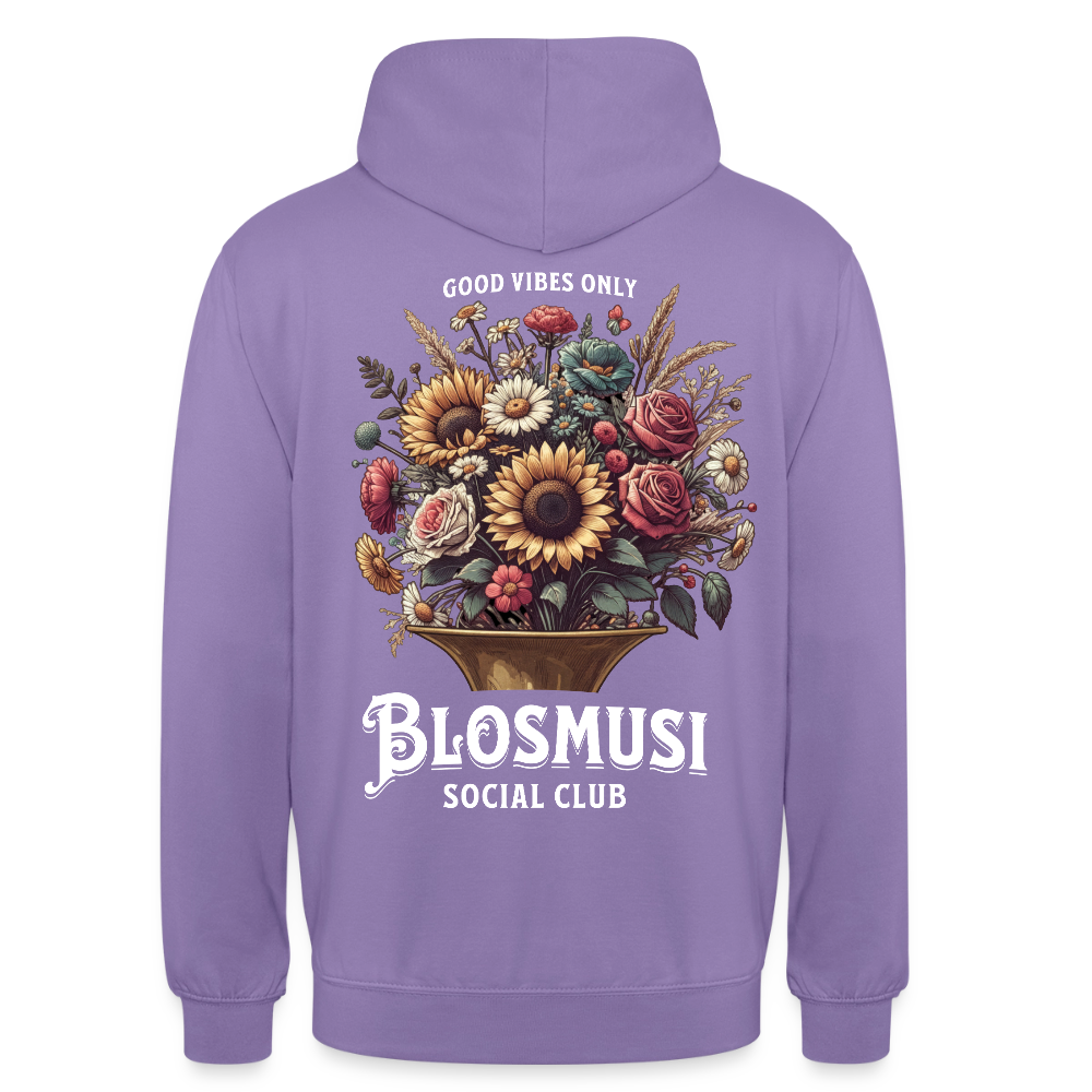 Blosmusi Social Club - Hoodie Unisex - Lavendel