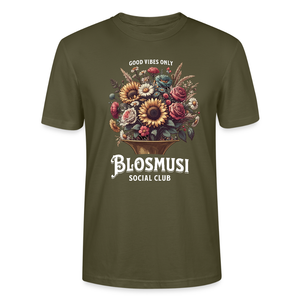 Blosmusi Social Club 2 - Bio T-Shirt Standard Unisex - Khaki