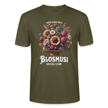 Blosmusi Social Club 2 - Bio T-Shirt Standard Unisex - Khaki