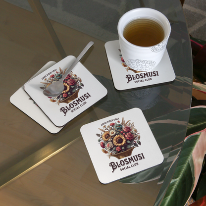 Untersetzer (4er-Set) - Weiß