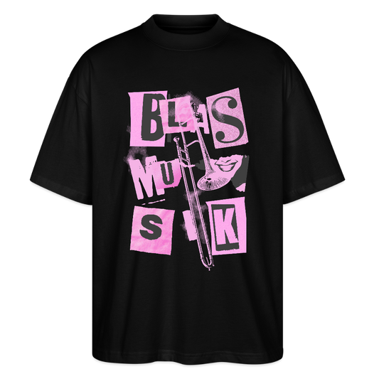 ⚡️Blasmusik - Posaune - Bio T-Shirt Oversized Unisex - Schwarz