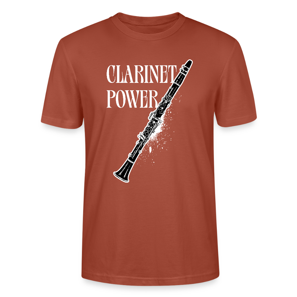 Clarinet Power - Klarinette - T-Shirt Standard Unisex - Terrakotta