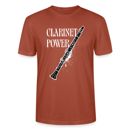 Clarinet Power - Klarinette - T-Shirt Standard Unisex - Terrakotta