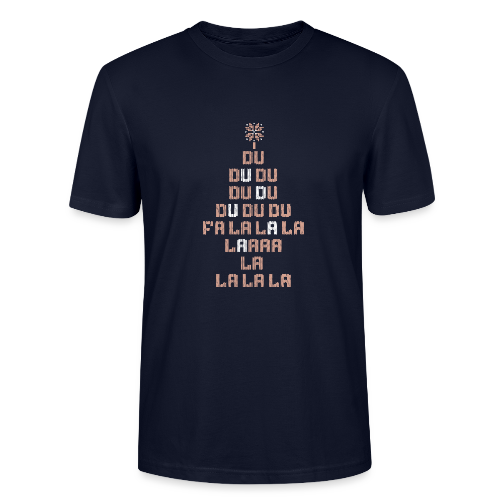 Falalalala - Bio T-Shirt Unisex - Navy