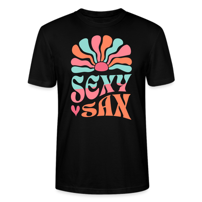 Sexy Sax - Saxophon - Bio T-Shirt Standard - Schwarz