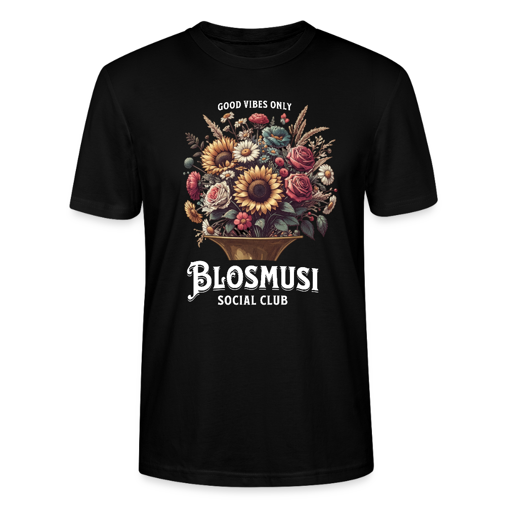 Blosmusi Social Club 2 - Bio T-Shirt Standard Unisex - Schwarz