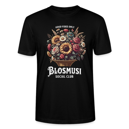 Blosmusi Social Club 2 - Bio T-Shirt Standard Unisex - Schwarz
