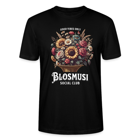 Blosmusi Social Club 2 - Bio T-Shirt Standard Unisex - Schwarz