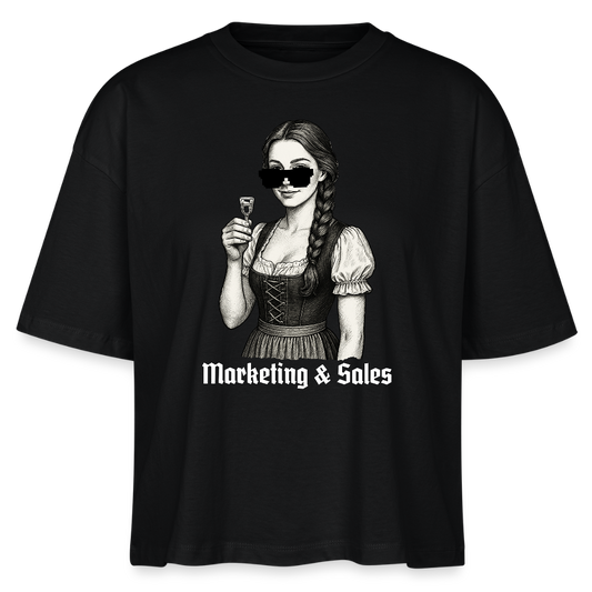 Dirndl - Marketender*innen - Bio T-Shirt Frauen - Schwarz