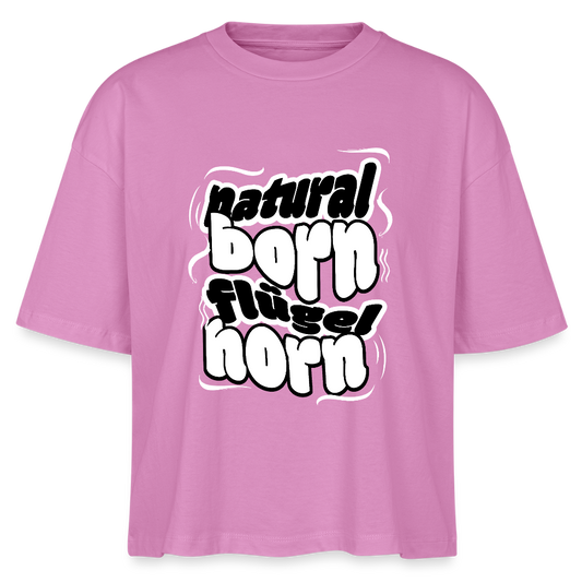 natural born - Flügelhorn - Bio T-Shirt Frauen - Pink
