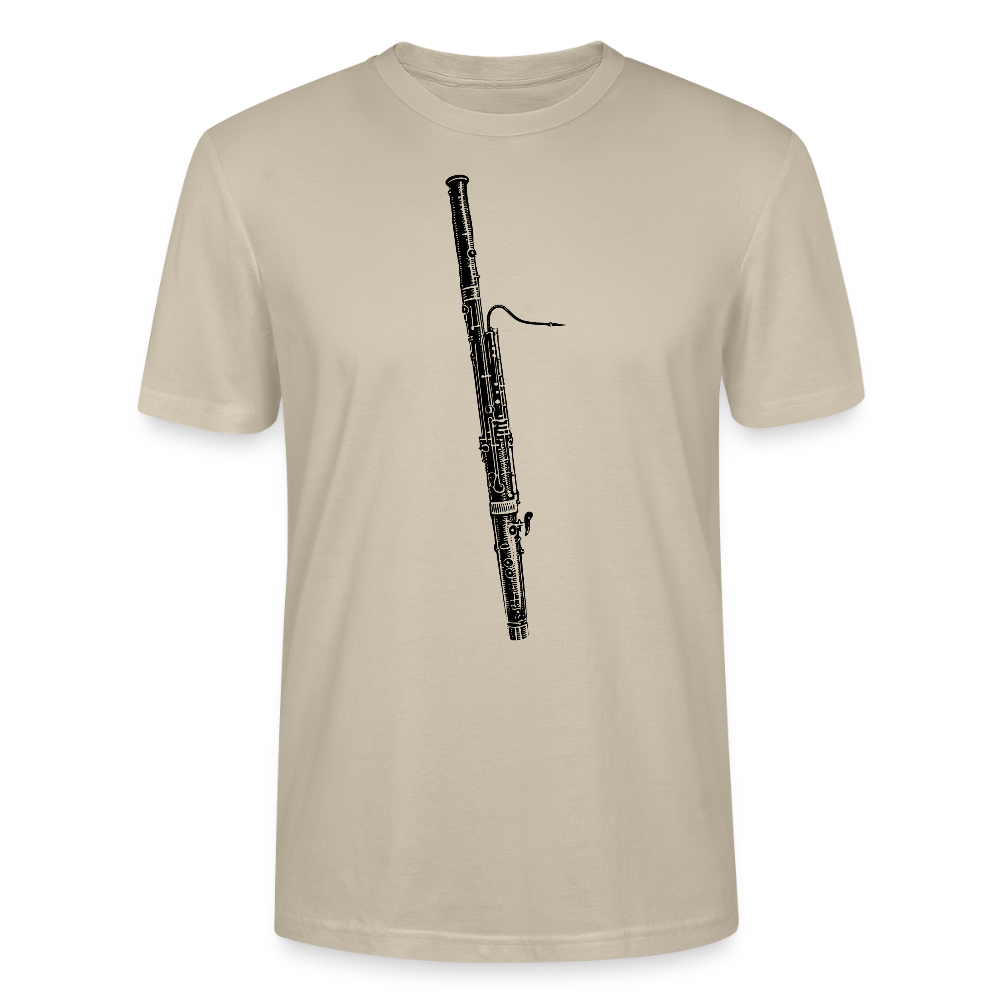 Fagott - schwarz - Bio T-Shirt Standard Unisex - Beige