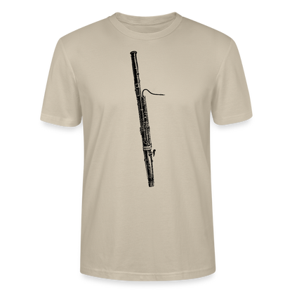 Fagott - schwarz - Bio T-Shirt Standard Unisex - Beige