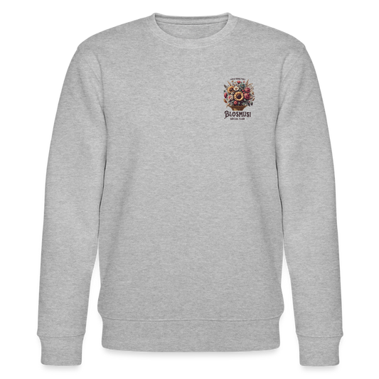Blosmusi Social Club - Bio-Sweatshirt Unisex - Grau meliert