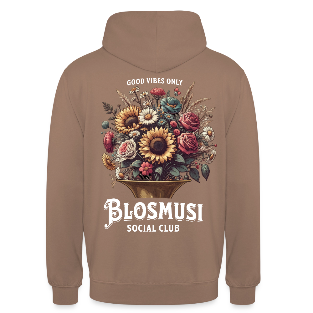 Blosmusi Social Club - Hoodie Unisex - Mokka