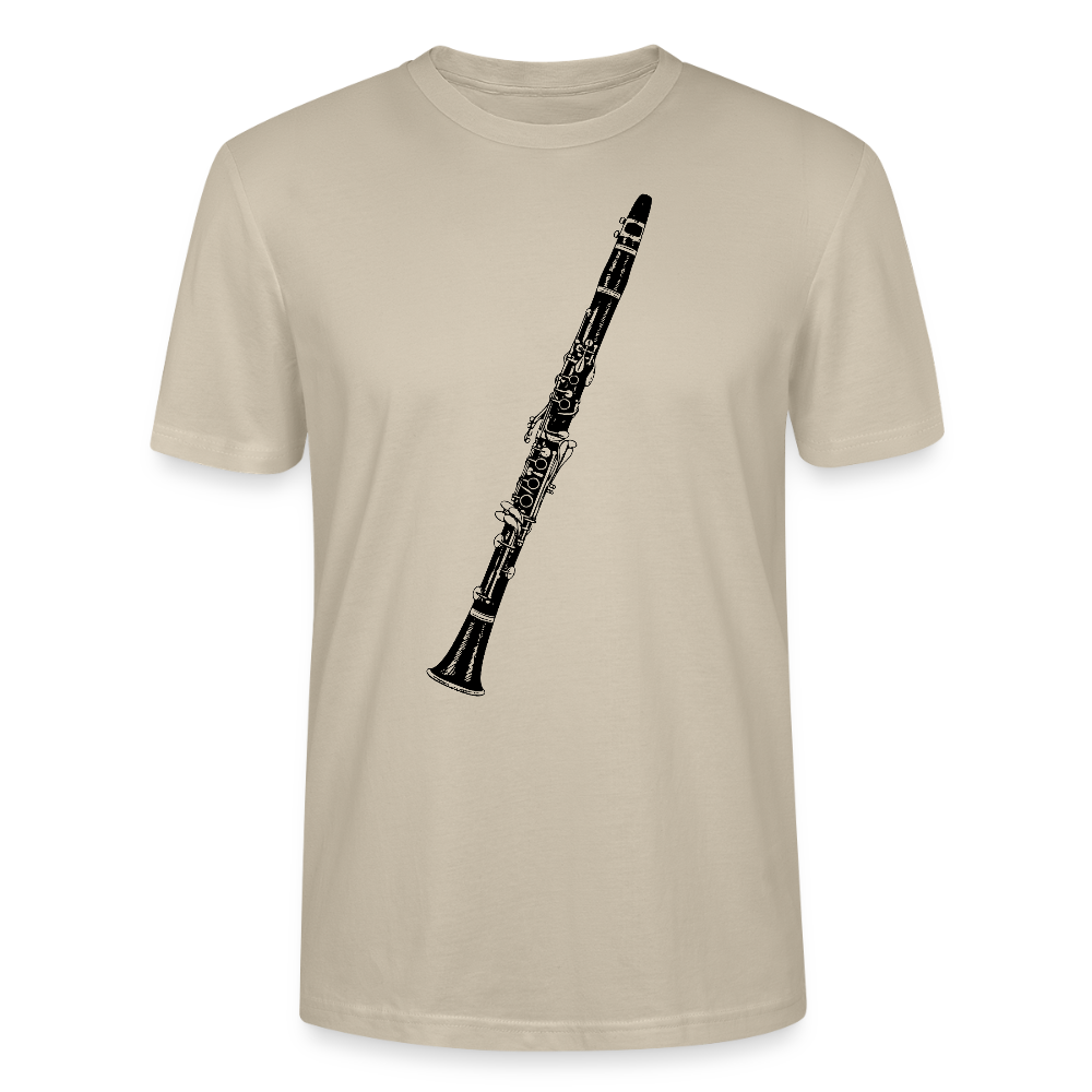 Klarinette - schwarz - Bio T-Shirt Standard Unisex - Beige