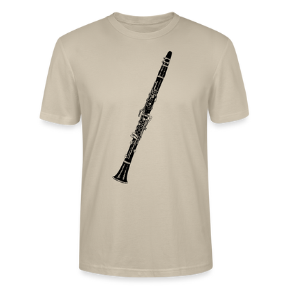 Klarinette - schwarz - Bio T-Shirt Standard Unisex - Beige