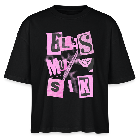 ⚡️Blasmusik - Piccolo - Bio-T-Shirt Frauen - Schwarz