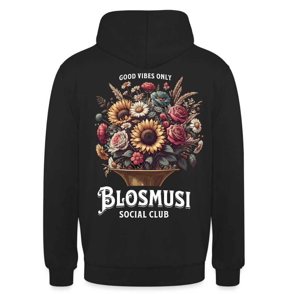 Blosmusi Social Club - Hoodie Unisex - Schwarz