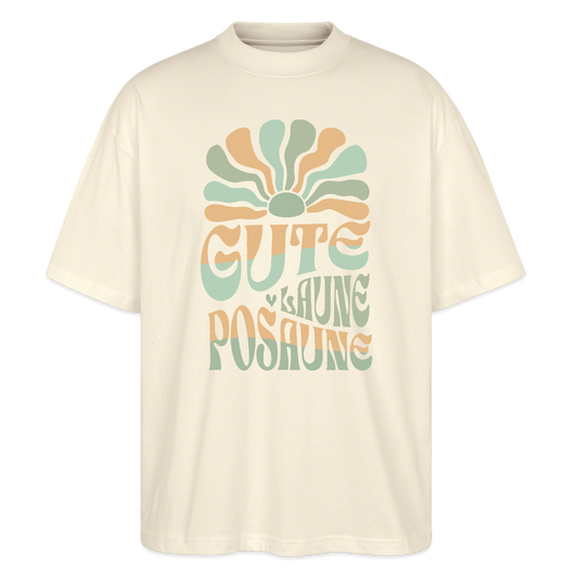 Gute Laune - Posaune - Bio T-Shirt Unisex - Weißgrau