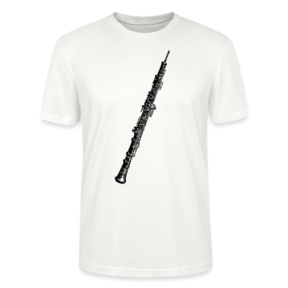 Oboe - schwarz - Bio T-Shirt Standard Unisex - Weiß