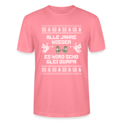 Es wird scho glei dumpa - Bio T-Shirt Unisex - Pink 