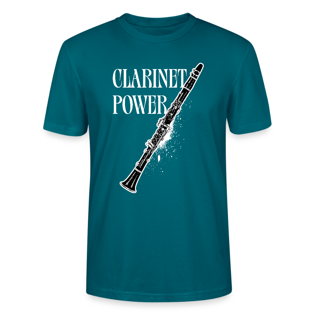 Clarinet Power - Klarinette - T-Shirt Standard Unisex - Ozeanblau