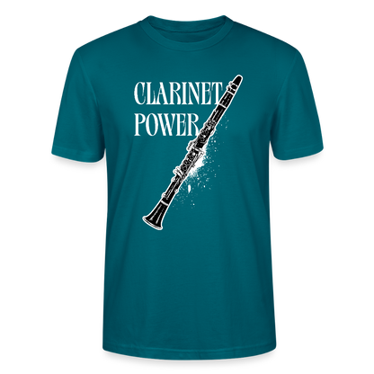 Clarinet Power - Klarinette - T-Shirt Standard Unisex - Ozeanblau