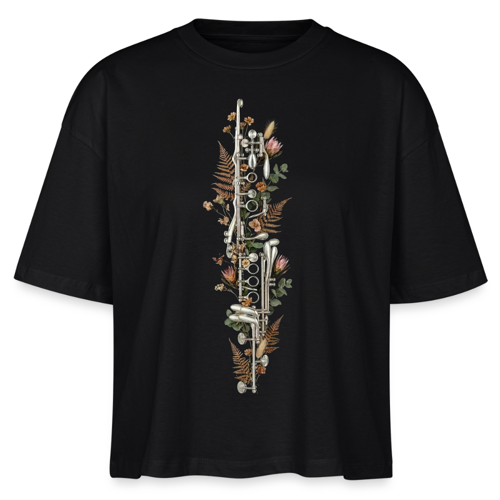 Klarinette - Spine - Bio T-Shirt Frauen - Schwarz
