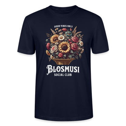 Blosmusi Social Club 2 - Bio T-Shirt Standard Unisex - Navy