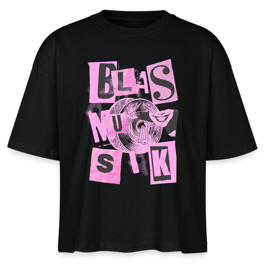 ⚡️Blasmusik - Becken - Bio-T-Shirt Frauen - Schwarz