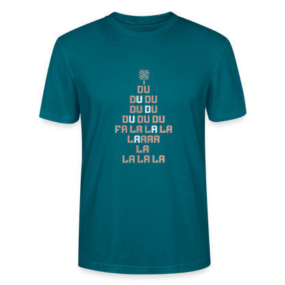 Falalalala - Bio T-Shirt Unisex - Ozeanblau