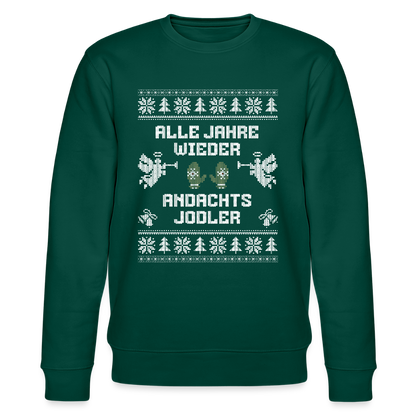 Andachtsjodler - Bio-Sweatshirt Unisex - Forest
