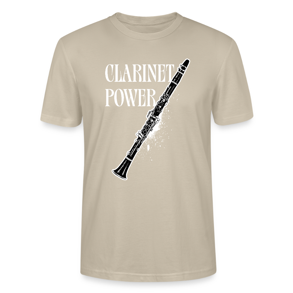 Clarinet Power - Klarinette - T-Shirt Standard Unisex - Beige