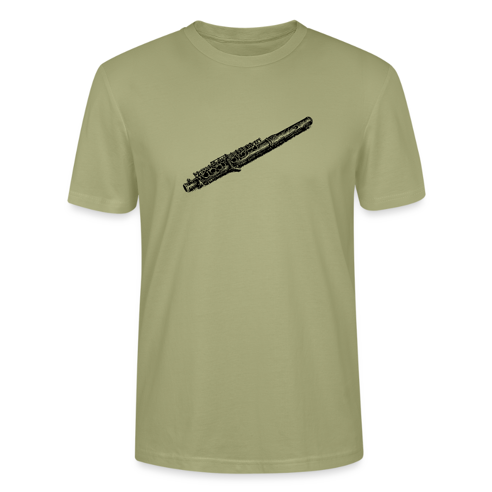 Piccolo - schwarz - Bio T-Shirt Standard Unisex - Nebelgrün