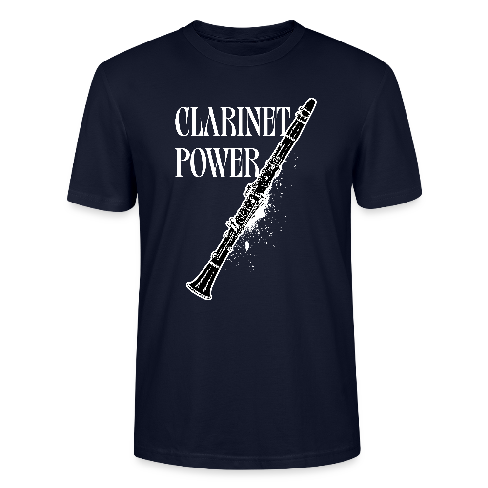 Clarinet Power - Klarinette - T-Shirt Standard Unisex - Navy