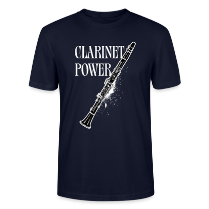 Clarinet Power - Klarinette - T-Shirt Standard Unisex - Navy