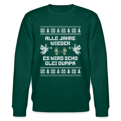 Es wird scho glei dumpa - Bio-Sweatshirt Unisex - Forest