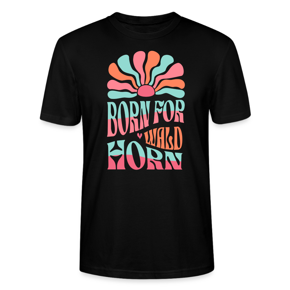 Born for - Horn - Bio T-Shirt Standard - Schwarz