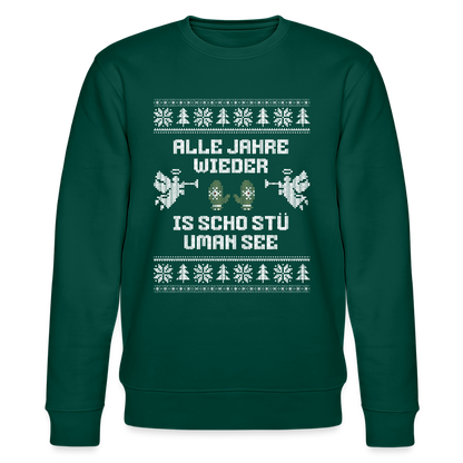 Is scho stü uman See - Bio-Sweatshirt Unisex - Forest