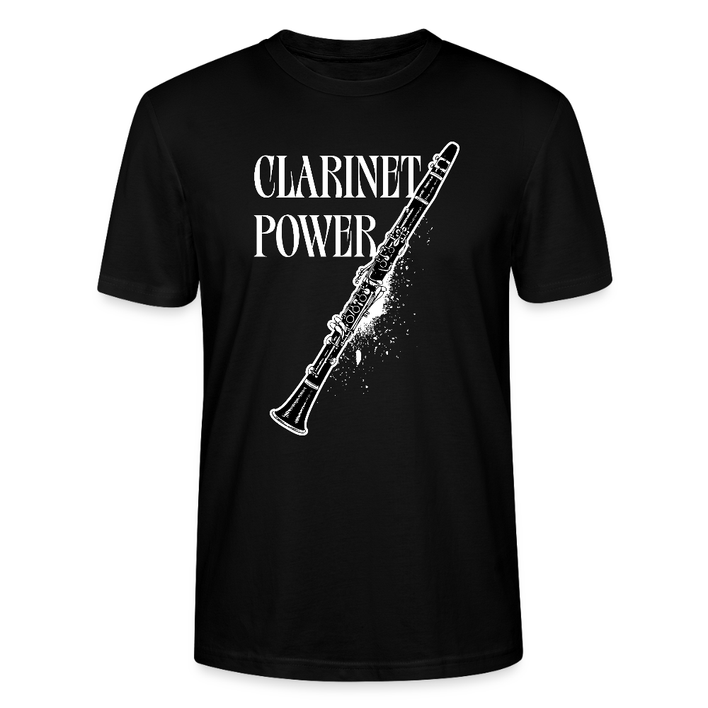 Clarinet Power - Klarinette - T-Shirt Standard Unisex - Schwarz