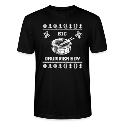 Big Drummer Boy - kleine Trommel - Bio T-Shirt Unisex - Schwarz