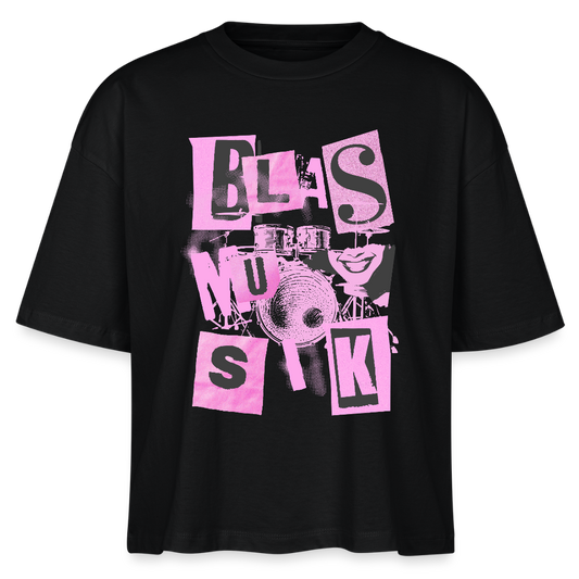 ⚡️Blasmusik - Schlagzeug - Bio-T-Shirt Frauen - Schwarz