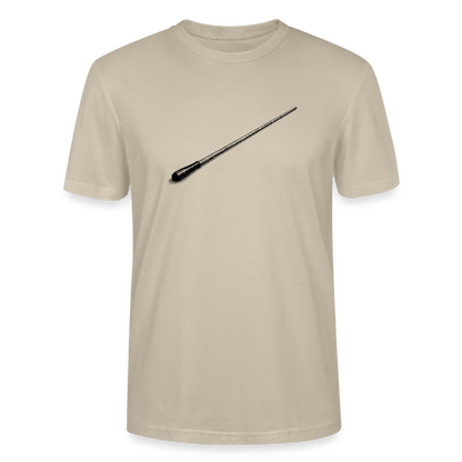 Taktstock - schwarz - Bio T-Shirt Standard Unisex - Beige